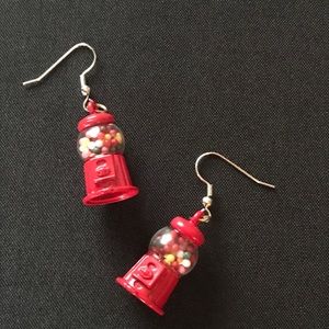 Gum-ball machine earrings